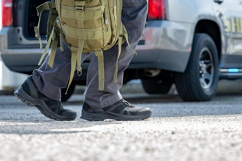 HAIX Black Eagle Athletic 2.1 T Low Tactical Shoes - with Bungee Laces, Unmatched Traction, and Lightweight Design, All-Day Comfort, Black Athletic Shoe in Saudi Arabia