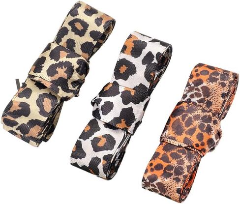 Fashion Leopard Shoe Laces, Soft Satin Ribbon Shoelaces for Casual Shoes Shoestring for Women Girls 2CM Wide 1 Pair in Saudi Arabia