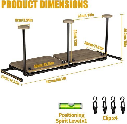 حامل خوذة الدراجة النارية على الحائط، حامل خوذة مع 4 مشابك للقفازات، شماعة خوذة لتخزين ملحقات الدراجات النارية (أسود) in Kuwait