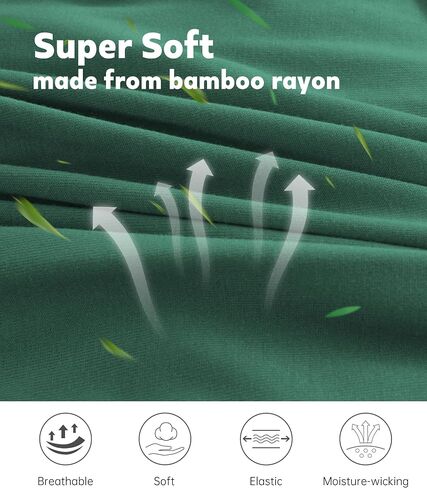 EA'S SECRET Men’s Pajama Bottom Summer Sleeping Shorts Cooling Breathable Soft Bamboo Rayon Lounge Shorts with Pockets in Saudi Arabia