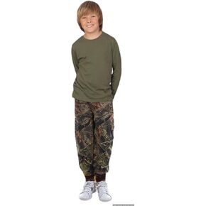 Trailcrest by Treel Boy's Mossy Oak/Camo Pull on jogger sweatpants