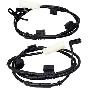 HiSport Front and Rear Brake Pad Wear Sensor - Compatible with Mini Cooper 2007-2010 - Replace 34356789329 34356789330