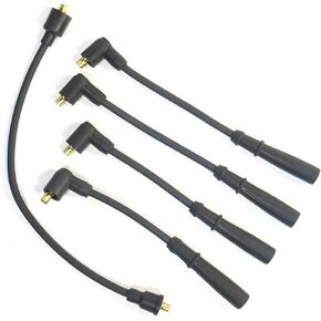 Pertronix 804208 Flame-Thrower أسود 8 مم 4 أسطوانة سلك شرارة