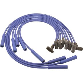 Pertronix 808305 Flame-Thrower Blue Custom Fit 8mm 8 Cylinder Spark Plug Wire