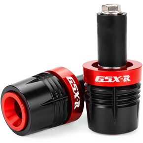 Mowok ملائمة لـ Suzuki GSX-R 750 GSXR 600 1000 GSXR750 GSXR600 GSXR1000 ملحقات دراجة نارية مقود مقود مقابس يدوي المقبض المقبض المقبض المقبض (الأسود)