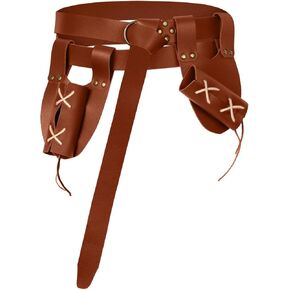 3 PCS من القرون الوسطى الشمال الفايكنج سيلتيك فارس O-belt سيف الخنجر الحزام من القرون الوسطى قراصنة القراصنة