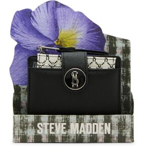 Steve Madden Women's Jadyn-f Bifold with Removable Card Case