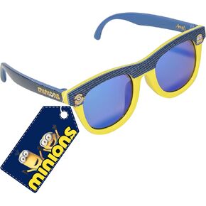 ARKAID Minions Sunglasses for Kids | Officially Licensed Minions Shades | UV 400 | One Size Fits Most Kids