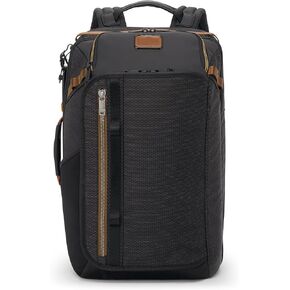 Tumi - حقيبة ظهر Alpha Bravo Detrick - معدات السفر متعددة الأجزاء - أحزمة قابلة للتعديل وسهلة تحملها - Onyx الأسود