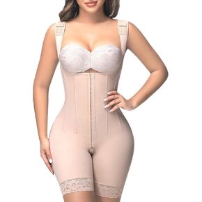 SHAPSHE Fajas Colombianas Moldeadoras Full Body Shaper Postpartum Stage 2 Faja Tummy Control High Compression Garment