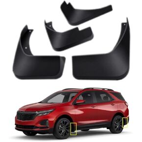 Mud Flaps Kit for 2024 Chevy Chevrolet Equinox 2018-2023 Mud Splash Guard Fender Front and Rear 4-PC Set