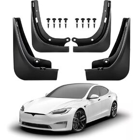 Model 3 Mud Flaps Splash Guards Fenders No Drilling Required Mud Flaps Fit for Tesla Model 3 Exterior Accessories 2016-2023
