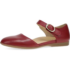 Dansko Liv D'Orsay Mary Jane Flats for Women - Arch Support, Soft Leather, Adjustable Buckle, All-Day Comfort, Quality Construction