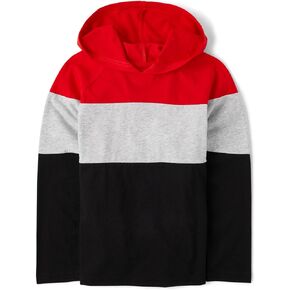 The Children's Place Boys' Long Sleeve Shirt with Hood
