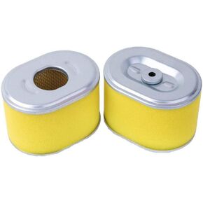 2 حزمة 17210-z1-505 مرشح الهواء ، متوافق مع Honda GX160 GX200 GX140 محرك هواء OEM منظف وأكثر ، بالإضافة إلى مرشح ما قبل