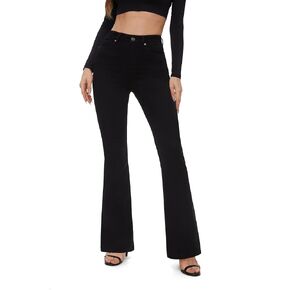 FLYING BANANA Women's High Waisted Butt Lifting Stretch Bootcut Jeans