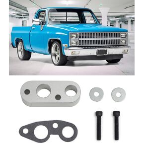 Alpha Rider Filter-Spacer Extension Kit, Gasket with Bolts for TH350 TH350C Deep Transmission Pan Aluminum