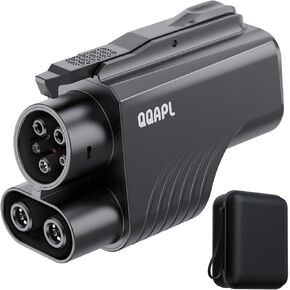 2025 Advanced NACS to CCS Electric Vehicle Adapter - UL2252 Safety Certified - 500A 1000V Fast Charging - IP65 - Dual Lock - Smart Temp Control - Compatible with Tesla Superchargers -NACS DC Adapter