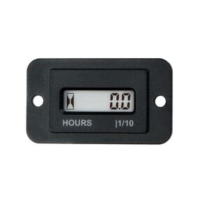 مقياس ساعة LCD الرقمية القابلة لإعادة الاستقرار ، DC 4.5-90V ، مناسبة لزور مجاري محرك Diesel Goaler Goaler Goaler Motor Mater Mater Most (HM010-1-DC)