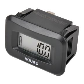 ساعة الصيانة الرقمية للمحركات الصغيرة ، DC 5V إلى 60 فولت ، IP68 مقاومة للماء ، تستخدم في ركوب جرار جزازة العشب متنقل متنقل جولف سارة جولف سلة دراجة نارية