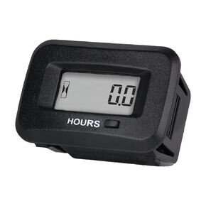 RQ-HM038AD DIGITAL HOUR METER ، توقيت TOT ، ساعات العمل الجزئية ، IP68 مقاومة للماء ، يستخدم في معدات الطاقة AC/DC مثل المضخات الداخلية والخارجية ، المولدات ، جزازات العشب ، قوارب النموذج ، إلخ