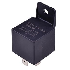 DVPARTS 5 Pins 12V 30A Relay 0332019155 01173314 1173314 with a Bracket Normal Open