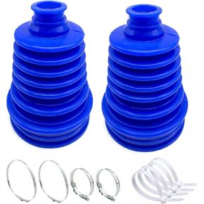 Universal CV Joint Boot Fits Shaft Size 19mm-24mm,CV Axle Boot Repair Kit Waterproof Dustproof (Black)