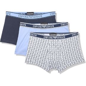 Emporio Armani Men's 3-Pack Trunk