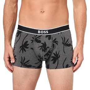 BOSS Men's Bold Logo Patterned Trunk