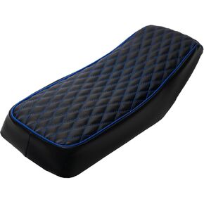 JMChstore Brown Diamond Stitch Retro Mini Pike Gike Cover for Monster Mega Moto MMB80 80cc MMB105 105cc ، for Coleman Realtree RB100 RT100 Mini Bike Cushion Parts