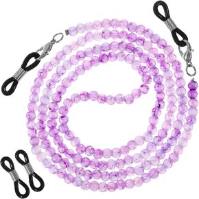 Crystal Beaded Eyeglasses Stylish Eyeglass Chain for Women and Girls Eye Glasses Holders Around Neck, Sunglass Holder Strap