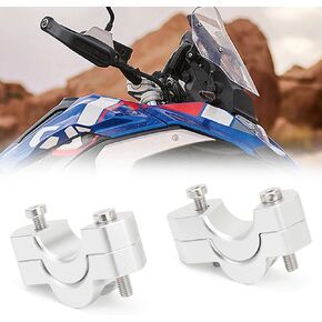 يناسب BMW R1300GS 2023 2024 2025 دراجة نارية المقود الناهض 15/30 مم طقم Mount Clamp Kit Aluminium Bar Bar Riser Mount Clamp Kit