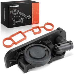 A-premium PCV Valve Crank Crank Valve Hose W/Gasket Kit متوافق مع فولكس واجن VW Jetta Passat 2006-2008 ، Golf EOS GTI & Audi A4 A3 TT A4 Quattro ، 2.0L