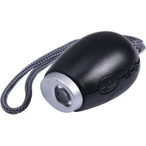 Projection Electronic Clock, Night Light Projector for Projector with Hanging Rope Portable Travel Mini Led Clock Ceiling Projector Plastic Black Small Flashlight Projection Clock Bedroom