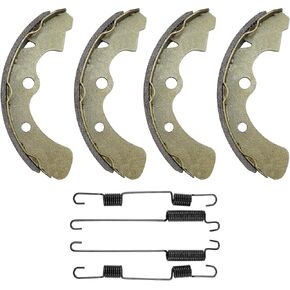 ZICOO Front Brake Shoes for Kawasaki Mule 4010 4000 3020 3010 3000 2510 KAF620 KAF950 Diesel Trans 4x4 2001-2021, 41048-1134