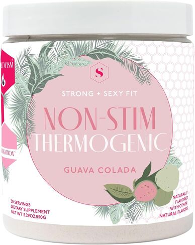 Strong + Sexy Fit, Weight and Diet Support Health Supplement, Workout Drink Powder for Natural Energy, Appetite Control, and Metabolism Support, Supplement for Women, Candied Watermelon Flavor, 30 Svg in Saudi Arabia