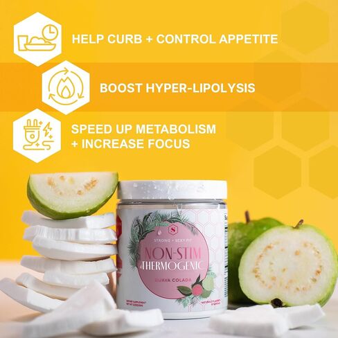 Strong + Sexy Fit, Weight and Diet Support Health Supplement, Workout Drink Powder for Natural Energy, Appetite Control, and Metabolism Support, Supplement for Women, Candied Watermelon Flavor, 30 Svg in Saudi Arabia