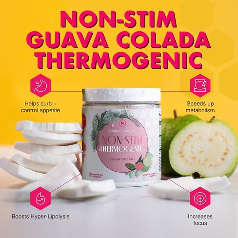 Strong + Sexy Fit, Weight and Diet Support Health Supplement, Workout Drink Powder for Natural Energy, Appetite Control, and Metabolism Support, Supplement for Women, Candied Watermelon Flavor, 30 Svg in Saudi Arabia