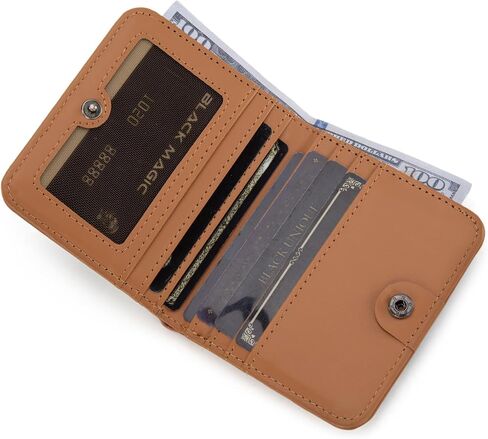 X Wrangler Small Leopard Print Wallets for Women Slim Thin Wallet Card Cases Money Organizer Thin Mini Pocket Wallet with Rfid Lining and A Coin Purse in Saudi Arabia