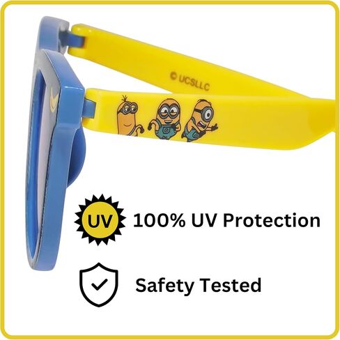ARKAID Minions Sunglasses for Kids | Officially Licensed Minions Shades | UV 400 | One Size Fits Most Kids in Saudi Arabia