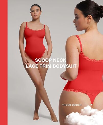 Lover-Beauty Lace Shapewear Bodysuits for Women Tummy Control Breathable Thong Seamless with Removable Cups in Saudi Arabia