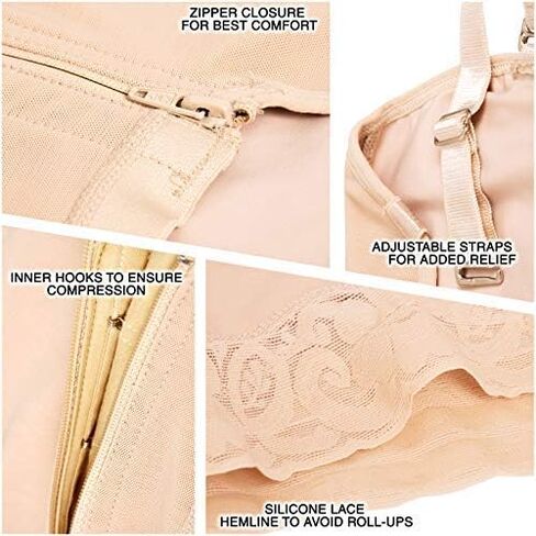 LT.ROSE BBL Faja Tummy Tuck S111 Post Surgery Compression Garment for Women Faja Colombiana in Saudi Arabia