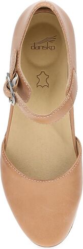 Dansko Liv D'Orsay Mary Jane Flats for Women - Arch Support, Soft Leather, Adjustable Buckle, All-Day Comfort, Quality Construction in Kuwait