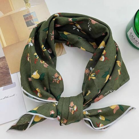 Cotton Bandana for Women,Head Scarf,Soft Cotton Headband,Head wrap, Protective Coverage, Hair Scarf Handkerchirf in Kuwait