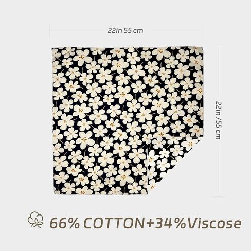 Cotton Bandana for Women,Head Scarf,Soft Cotton Headband,Head wrap, Protective Coverage, Hair Scarf Handkerchirf in Kuwait