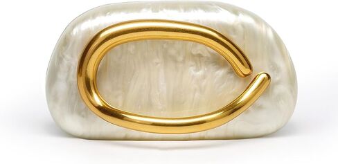 حقيبة سهرة محفظة القابض فريدة من نوعها محفظة عصرية للنساء 2025 حقيبة يد نباتية حقيبة يد أكريليك القابض in Kuwait