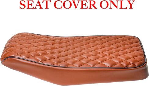 JMCHstore Brown Diamond Stitch Retro Mini bike Seat Cover for Monster Mega Moto MMB80 80cc MMB105 105cc, For Coleman Realtree RB100 RT100 Mini Bike Cushion Replacement parts in Saudi Arabia