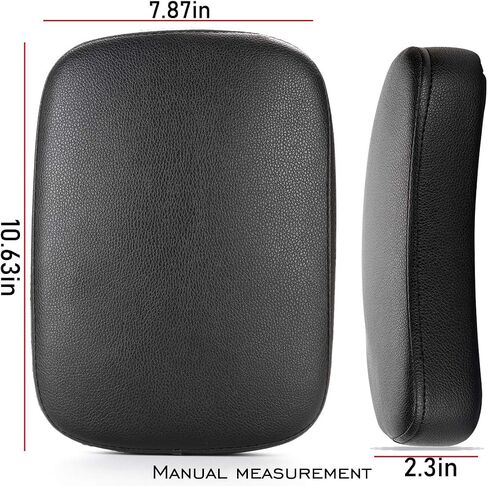 LKV 10.63″ Motorcycle Pessenger Seat - Rear Leather Pillion Pad with 8 Suction Cup Motorcycle Pillion Seat Cushion for Harley Dyna Sportster Chopper in Saudi Arabia