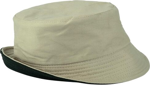 Gelante Reversible Bucket Hat for Men and Women - Cotton, Outdoor Sun Protection Bucket Hats. in Saudi Arabia