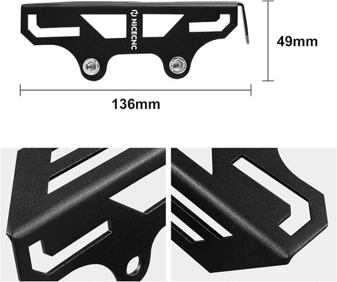 Motorcycle Rear Brake Master Cylinder Guard Compatible with Honda XR600R 1993-2000 XR650L 1993 1994 1995 1996 1997 1998 1999 2000 2001 2002 2003-2024 in Saudi Arabia